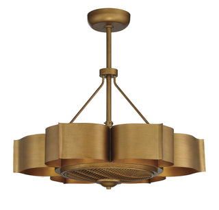 Savoy House - 39-FD-125-54 - LED Fan D'Lier - Stockholm - Gold Patina