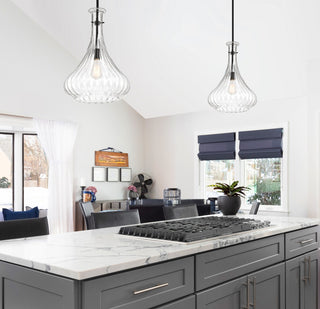 Bristo One Light Pendant in Matte Black