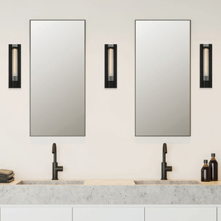 Willmar One Light Wall Sconce in Matte Black