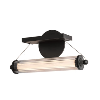Hubbardton Forge - 209105-LED-10-WB-ZM0691 - Libra LED Sconce - Libra - Black