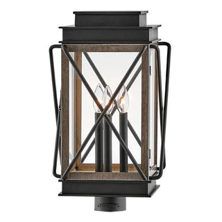Hinkley - 11191BK - LED Post Top or Pier Mount Lantern - Montecito - Black