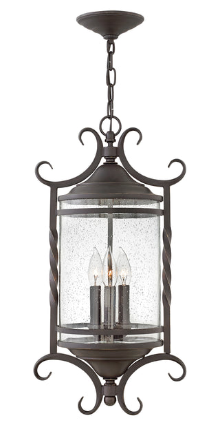 Casa Large Hanging Lantern in Olde Black