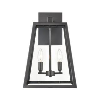Millennium - 8023-PBK - Two Light Outdoor Lantern - Grant - Powder Coated Black
