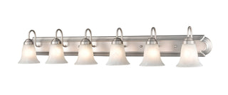 Millennium - 4286-SN - Six Light Vanity - Compana - Satin Nickel