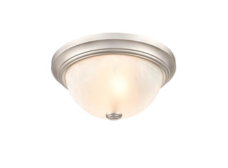 Millennium - 4601-SN - Two Light Flushmount - Whitton - Satin Nickel