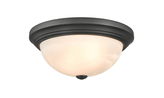 Millennium - 4603-MB - Two Light Flushmount - Whitton - Matte Black
