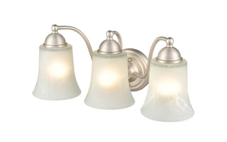 Millennium - 9333-SN - Three Light Vanity - Abelia - Satin Nickel