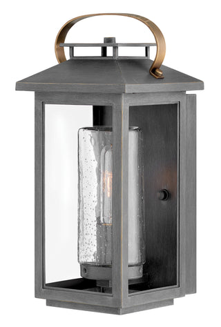 Atwater Medium Wall Mount Lantern in Ash Bronze