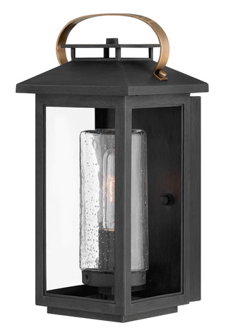 Atwater Medium Wall Mount Lantern in Black