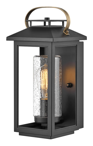 Atwater Medium Wall Mount Lantern in Black