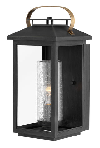 Atwater Medium Wall Mount Lantern in Black