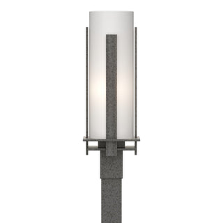 Hubbardton Forge - 347288-SKT-20-GG0040 - Forged Vertical Bars Outdoor Post Light - Vertical Bar - Coastal Natural Iron