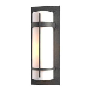 Hubbardton Forge - 305894-SKT-20-GG0037 - Banded Large Outdoor Sconce - Banded - Coastal Natural Iron