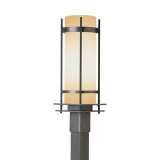Hubbardton Forge - 345895-SKT-20-GG0040 - Banded Outdoor Post Light - Banded - Coastal Natural Iron