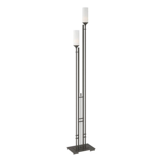 Hubbardton Forge - 248416-SKT-07-GG0073 - Metra Twin Tall Floor Lamp - Metra - Dark Smoke