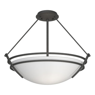 Hubbardton Forge - 124432-SKT-20-GG0020 - Presidio Tryne Semi-Flush - Tryne - Natural Iron
