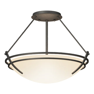 Hubbardton Forge - 124422-SKT-20-GG0047 - Presidio Tryne Semi-Flush - Tryne - Natural Iron