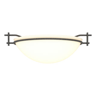 Hubbardton Forge - 124251-SKT-20-GG0045 - Moonband Semi-Flush - Moonband - Natural Iron