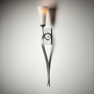 Sweeping Taper Sweeping Taper Sconce in Natural Iron