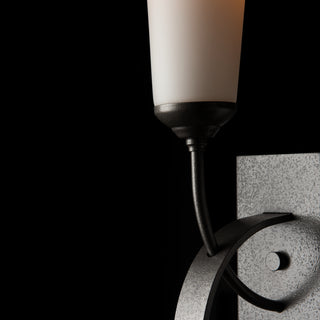 Sweeping Taper Sweeping Taper Sconce in Natural Iron