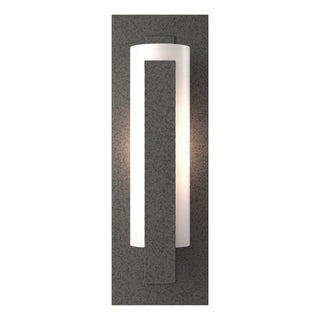 Hubbardton Forge - 217185-SKT-20-GG0065 - Forged Vertical Bar Sconce - Steel Backplate - Vertical Bar - Natural Iron