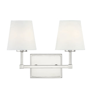 Meridian - M80052PN - Two Light Bathroom Vanity - Polished Nickel