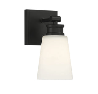 Meridian - M90072MBK - One Light Wall Sconce - Matte Black