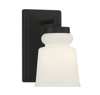 Meridian - M90073MBK - One Light Wall Sconce - Matte Black