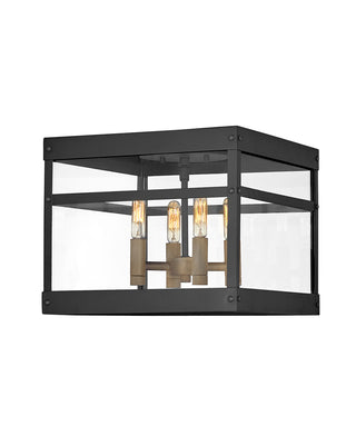 Hinkley - 2803BK - LED Flush Mount - Porter - Black