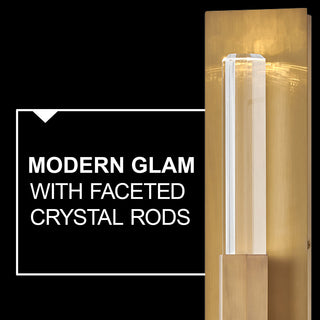 Cecily LED Wall Sconce in Heritage Brass