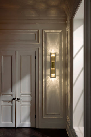 Cecily LED Wall Sconce in Heritage Brass