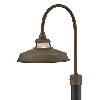 Troyer Medium Post Mount Lantern in Oil Rubbed Bronze
