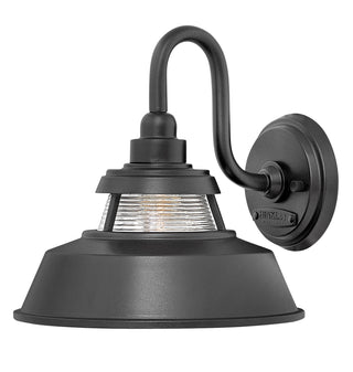 Troyer Medium Wall Mount Barn Light in Black