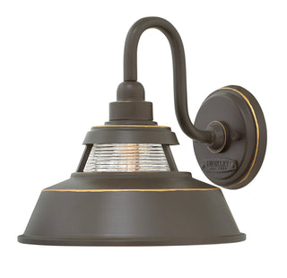 Troyer Medium Wall Mount Barn Light in Oil Rubbed Bronze
