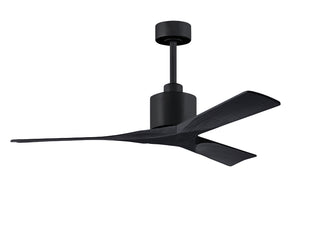 Matthews Fan Company - NK-BK-BK-52 - 52" Ceiling Fan - Nan - Matte Black