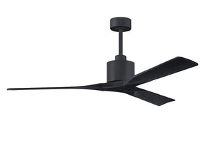Matthews Fan Company - NK-BK-BK-60 - 60" Ceiling Fan - Nan - Matte Black