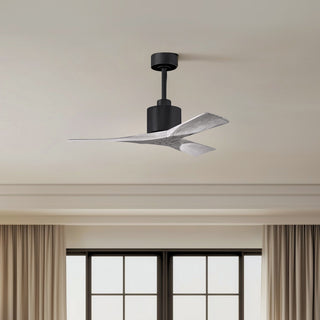 Nan 42" Ceiling Fan in Matte Black