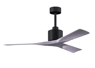 Matthews Fan Company - NK-BK-BW-52 - 52" Ceiling Fan - Nan - Matte Black