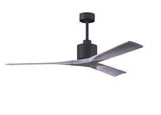 Matthews Fan Company - NK-BK-BW-60 - 60" Ceiling Fan - Nan - Matte Black