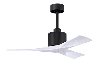 Matthews Fan Company - NK-BK-MWH-42 - 42" Ceiling Fan - Nan - Matte Black