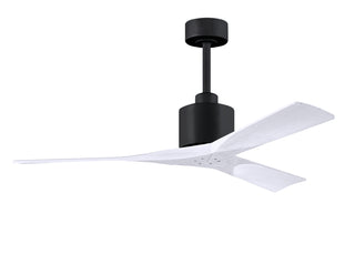Matthews Fan Company - NK-BK-MWH-52 - 52" Ceiling Fan - Nan - Matte Black