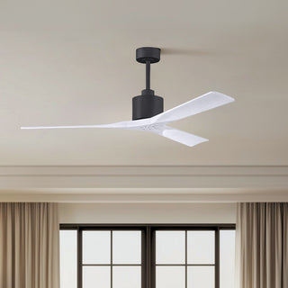 Nan 60" Ceiling Fan in Matte Black