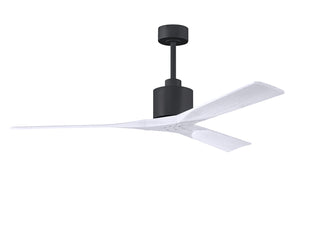 Matthews Fan Company - NK-BK-MWH-60 - 60" Ceiling Fan - Nan - Matte Black
