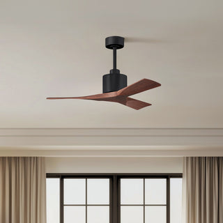 Nan 42" Ceiling Fan in Matte Black