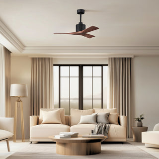 Nan 42" Ceiling Fan in Matte Black