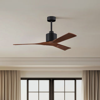 Nan 52" Ceiling Fan in Matte Black