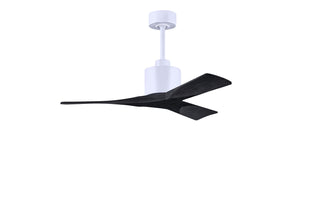 Matthews Fan Company - NK-MWH-BK-42 - 42" Ceiling Fan - Nan - Matte White