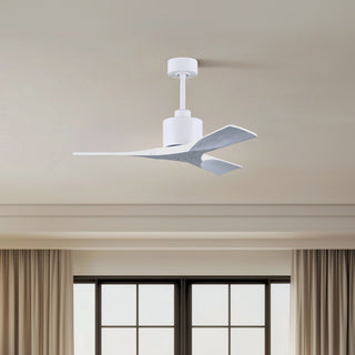 Nan 42" Ceiling Fan in Matte White
