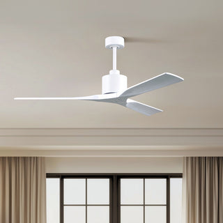 Nan 60" Ceiling Fan in Matte White