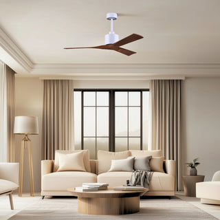 Nan 52" Ceiling Fan in Matte White